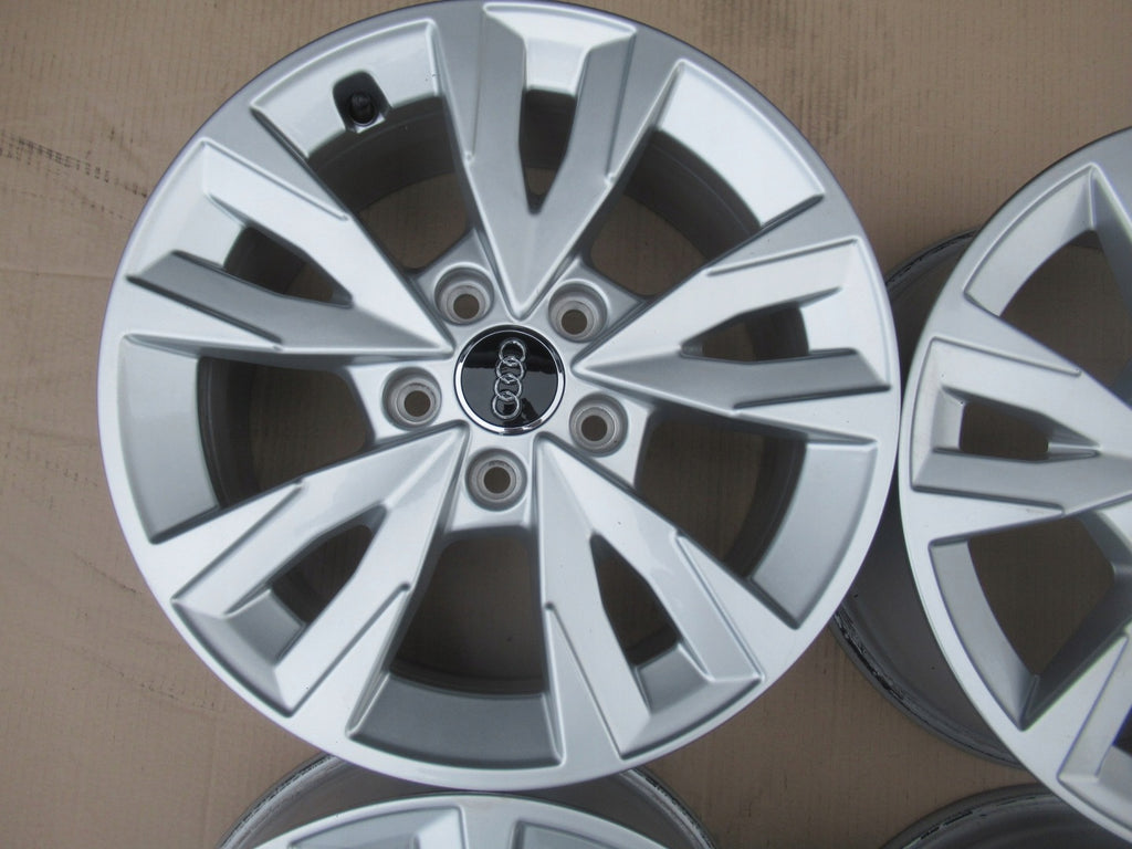 4x Alufelge 16 Zoll 6.5" 5x112 43ET Glanz Silber 8Y0071496 Audi Rim Wheel FEL9413518887ko