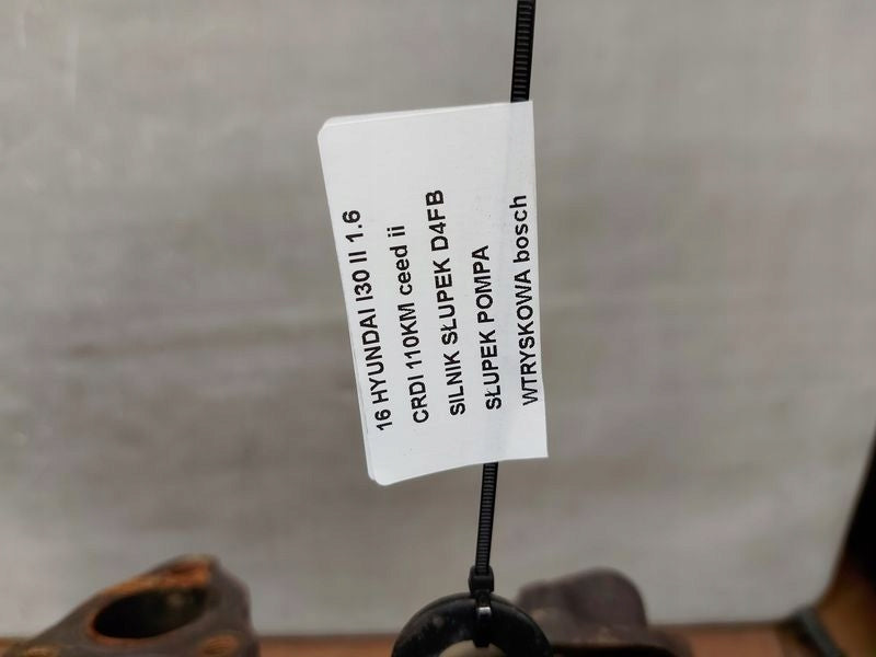 Motor Kia Ceed D4FB 1.6 CRDI 110PS Diesel Engine Unkomplett