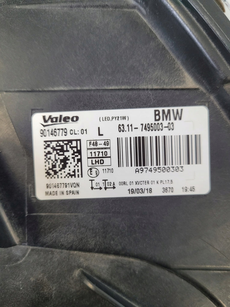 Frontscheinwerfer BMW X1 F48 7495003-03 Links Scheinwerfer Headlight SCH1172022993sq