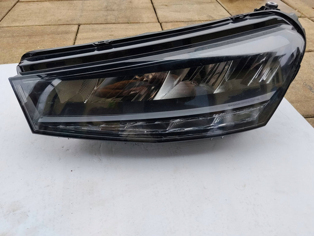 Frontscheinwerfer Skoda Fabia I 6VB941015 LED Links Scheinwerfer Headlight SCH5333601285cm