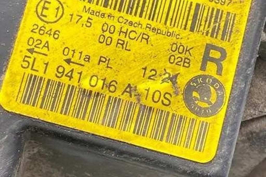 Frontscheinwerfer Skoda Yeti 5L1941016A Ein Stück (Rechts oder Links) Headlight