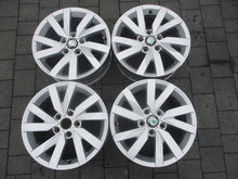 Load image into Gallery viewer, 4x Alufelge 16 Zoll 6.5" 5x112 41ET Glanz Silber 3G0601025A Skoda I Rim Wheel FEL4936431459nv