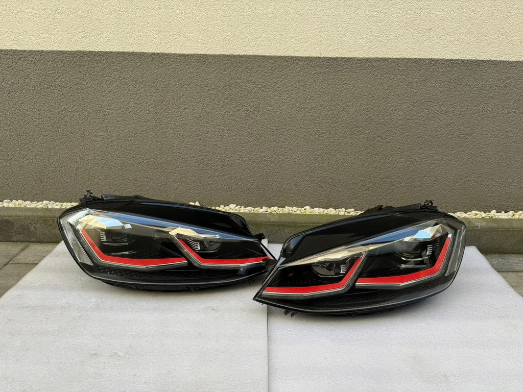 Frontscheinwerfer VW Golf VII 5G1941035A 5G1941036A LED Ein Satz Headlight SCH2278250512sc