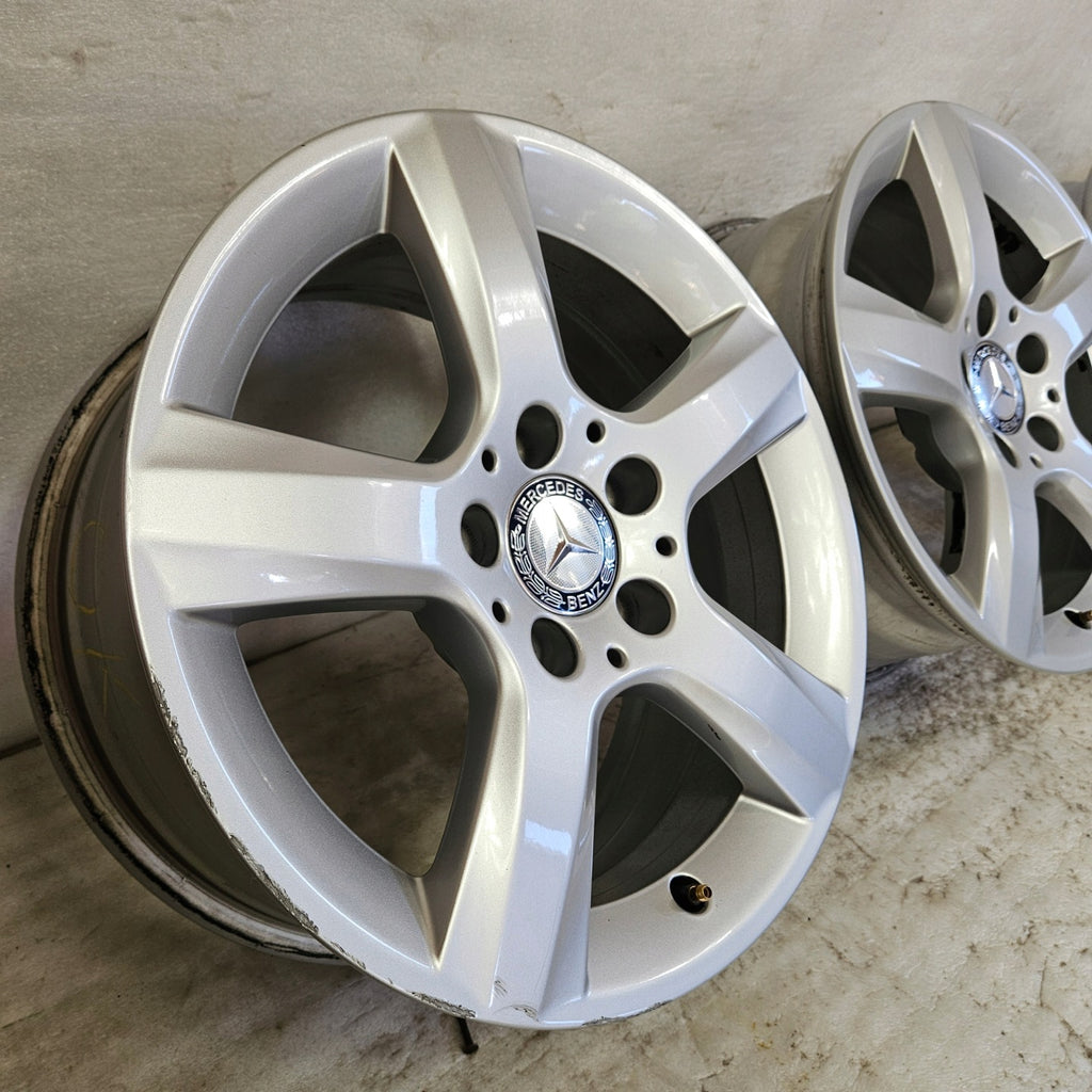 4x Alufelge 16 Zoll 7.0" 5x112 37 5ET A1724010102 Mercedes-Benz Cla Clk Slc Slk FEL6165909561he