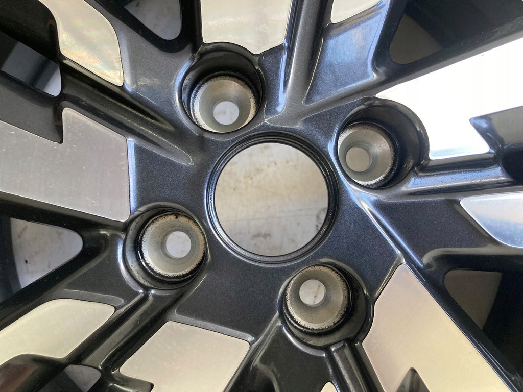 1x Alufelge 16 Zoll 6.0" 4x100 50ET Schwarz 403005FA1B Nissan Micra K14