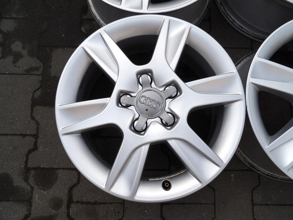 4x Alufelge 16 Zoll 6.5" 5x112 50ET Audi Rim Wheel FEL3218162123ak
