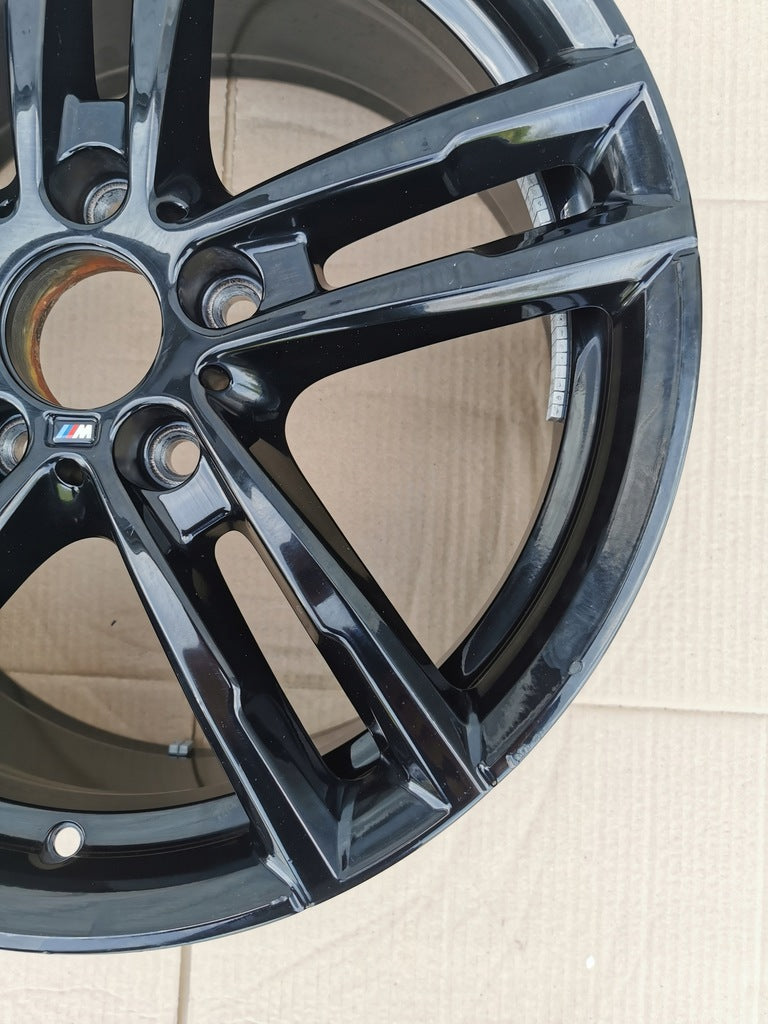 1x Alufelge 18 Zoll 8.0" 5x120 52ET 8074186 BMW 2 F22 1 F21 F23 Rim Wheel FEL2702035809ge