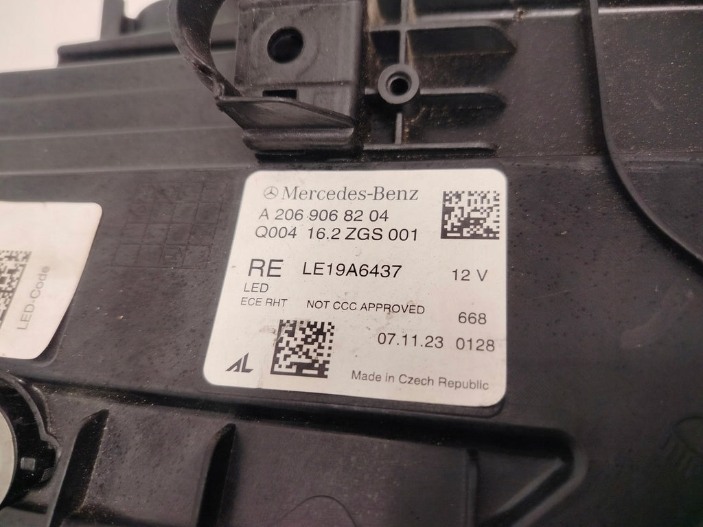 Frontscheinwerfer Mercedes-Benz W206 A2069068204 Full LED Rechts Headlight SCH1753945899bf