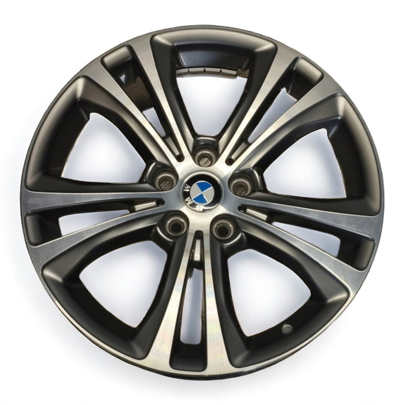 1x Alufelge 18 Zoll 7.5" 5x120 51ET Glanz Silber 6856069 BMW F48 Rim Wheel