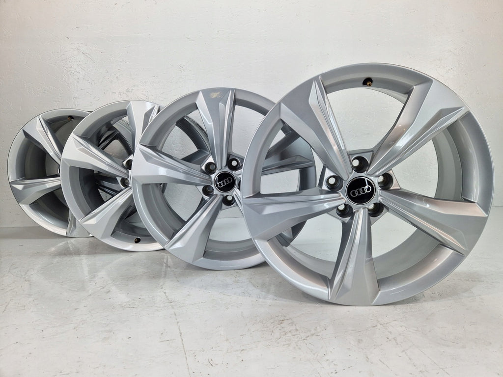 4x Alufelge 19 Zoll 7.0" 5x112 34ET Glanz Silber 80A6010252K Audi Rim Wheel FEL8290171531xf