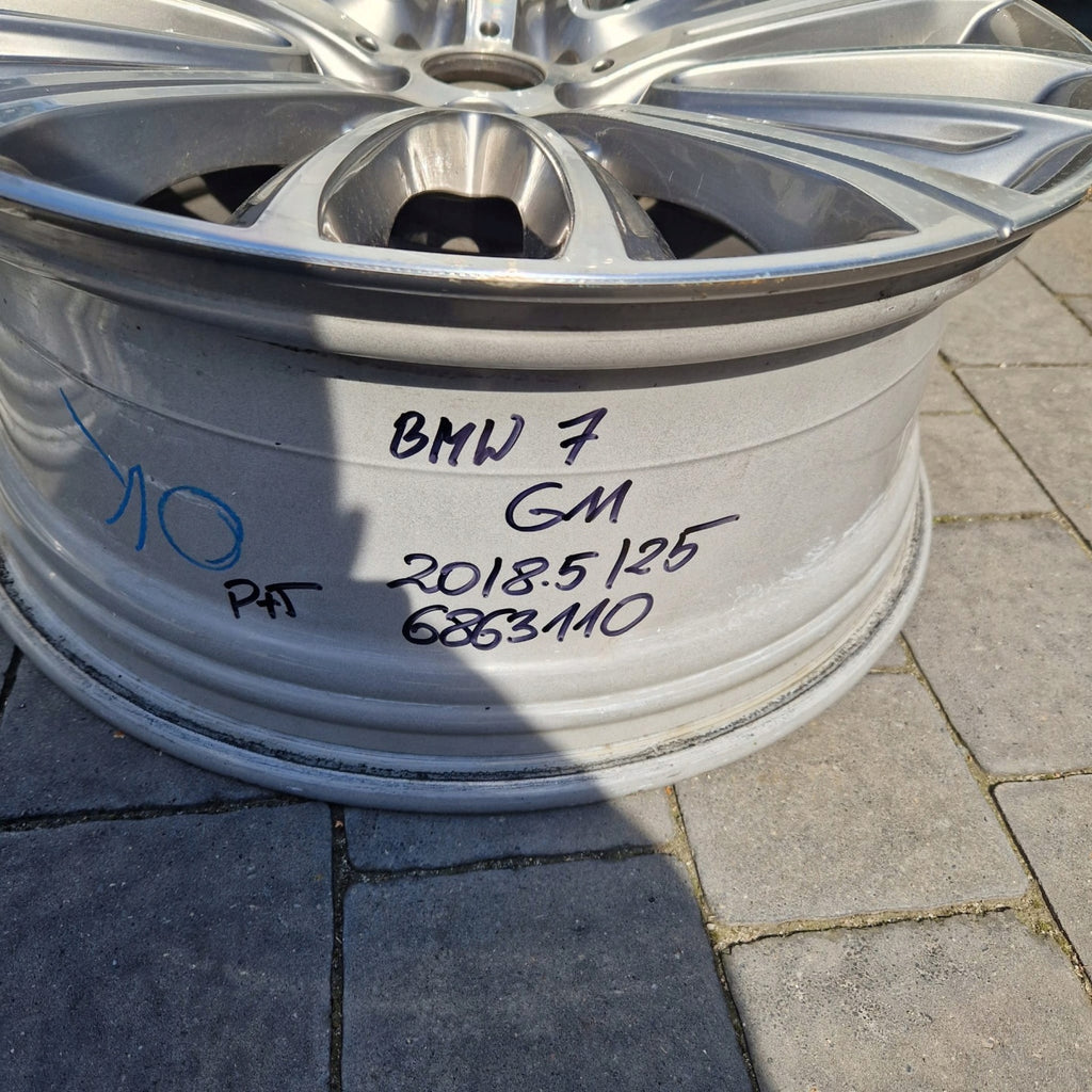 1x Alufelge 20 Zoll 8.5" 5x112 6863110 BMW 7 G11 G12 Rim Wheel FEL6210412441dp