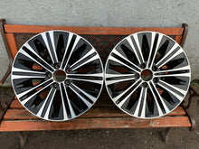 Laden Sie das Bild in den Galerie-Viewer, 1x Alufelge 18 Zoll 7.5&quot; 5x112 49ET Glanz Schwarz A1774013300 Mercedes-Benz W177