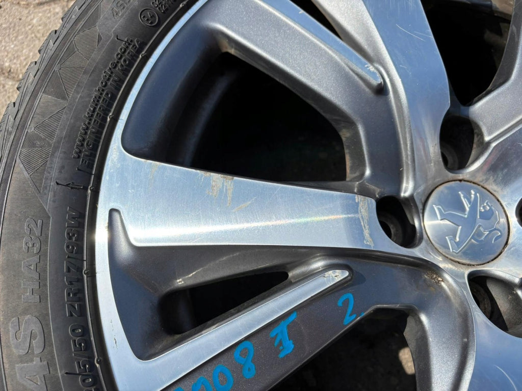 1x Alufelge 17 Zoll 6.5" 4x108 9678398277 Peugeot 2008 I Rim Wheel FEL9939188157ci