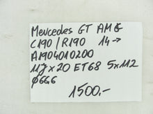 Load image into Gallery viewer, 1x Alufelge 20 Zoll 11.0" 5x112 68ET Glanz Silber A1904010200 Mercedes-Benz Amg FEL3704769247gb