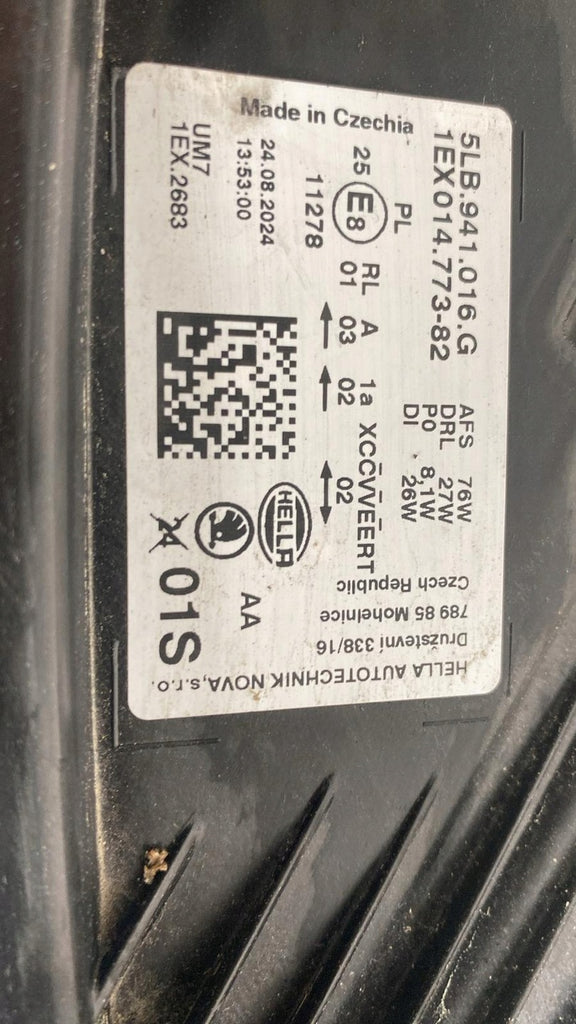 Frontscheinwerfer Skoda Enyaq 5LB941016G- Full LED Ein Stück (Rechts oder Links)