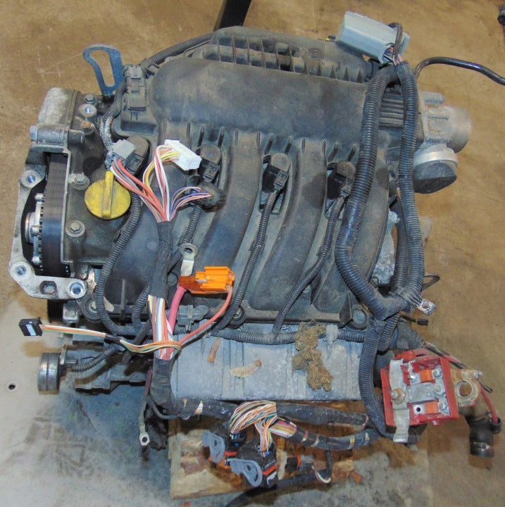 Motor Renault Scenic F4R1771 2.0 135PS 99kW 150TKm Benzin Engine Komplett MOT6858341567gq