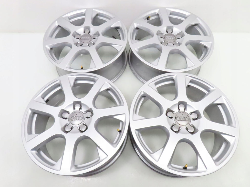 4x Alufelge 17 Zoll 7.0" 5x112 37ET Glanz Silber 8R0601025E Audi Q5 Q3 Rim Wheel FEL5979320567jx