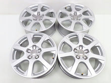Laden Sie das Bild in den Galerie-Viewer, 4x Alufelge 17 Zoll 7.0" 5x112 37ET Glanz Silber 8R0601025E Audi Q5 Q3 Rim Wheel FEL5979320567jx