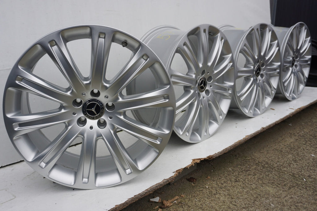4x Alufelge 20 Zoll 8.5" 5x112 29ET Glanz Silber A2924010300 Mercedes-Benz Gle FEL3187060872gv