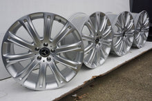 Laden Sie das Bild in den Galerie-Viewer, 4x Alufelge 20 Zoll 8.5" 5x112 29ET Glanz Silber A2924010300 Mercedes-Benz Gle FEL3187060872gv