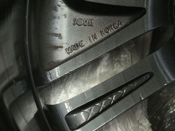 1x Alufelge 19 Zoll 8.0" 5x114.3 51ET 52910S1330 Hyundai Santa I Fe Rim Wheel FEL8032860967xk