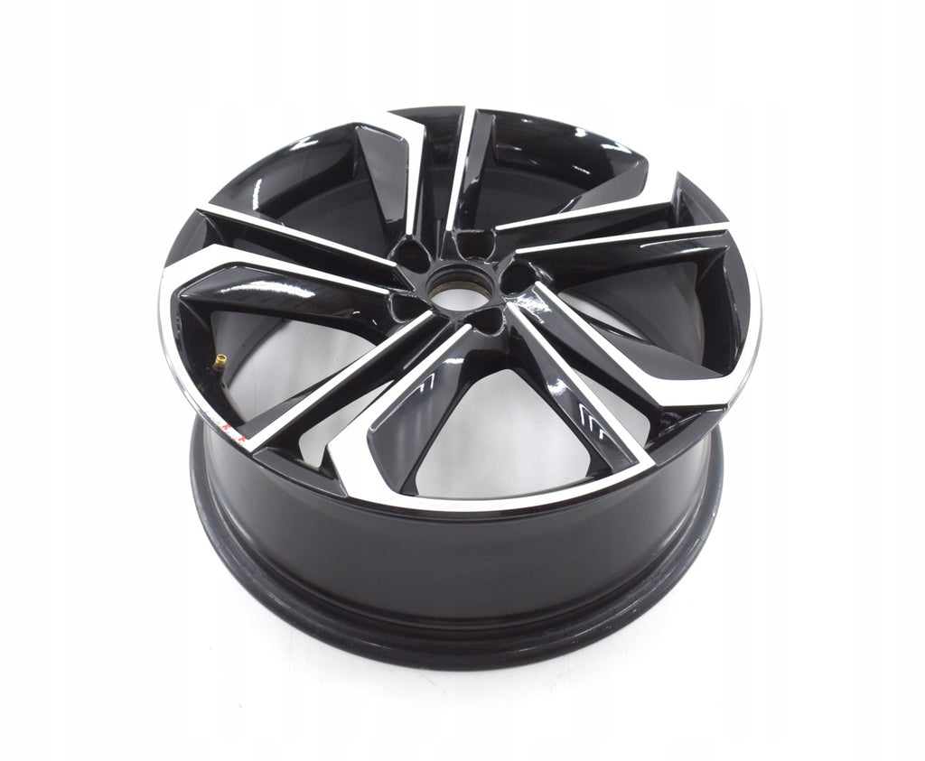 1x Alufelge 18 Zoll 7.0" 5x100 51ET Glanz Schwarz 6VA601025AD Skoda Fabia Iv FEL4525771996lh