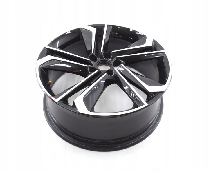 1x Alufelge 18 Zoll 7.0" 5x100 51ET Glanz Schwarz 6VA601025AD Skoda Fabia Iv FEL4525771996lh