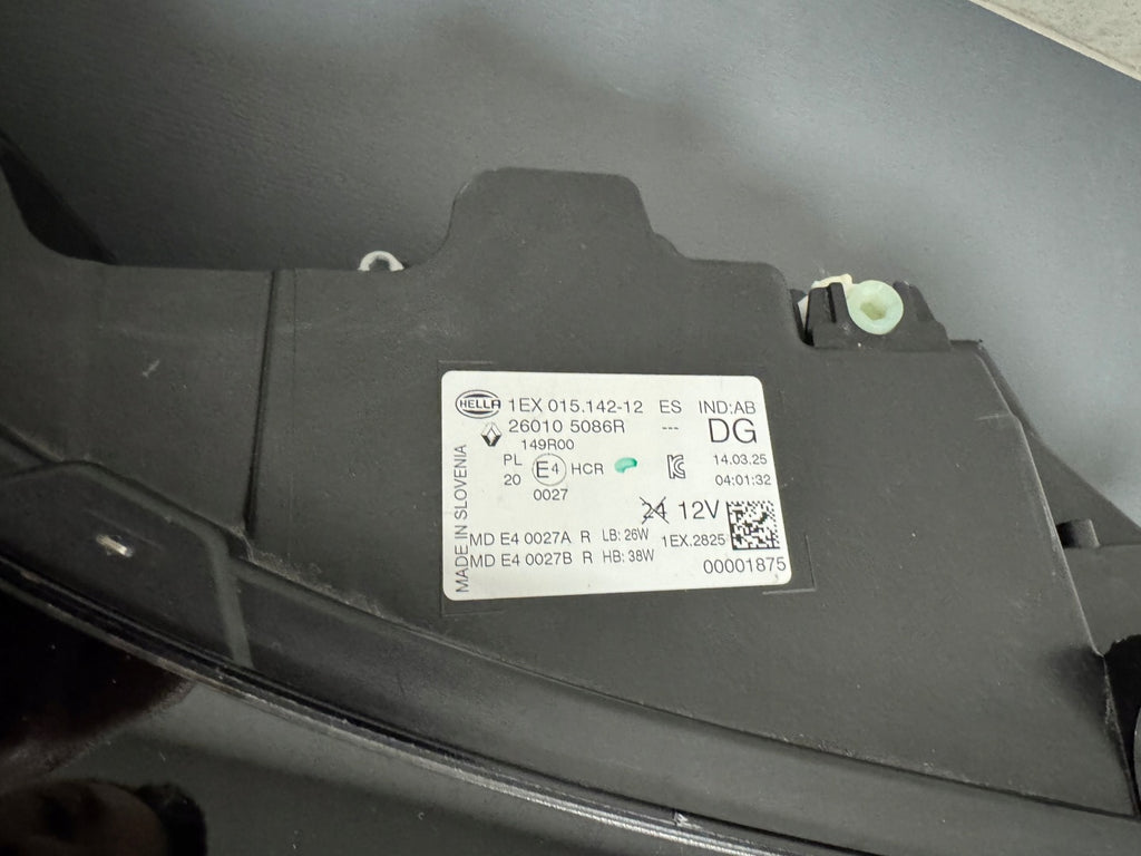 Frontscheinwerfer Renault Megane E-Tech E Tech 260105086R Full LED Rechts SCH2569430001eq