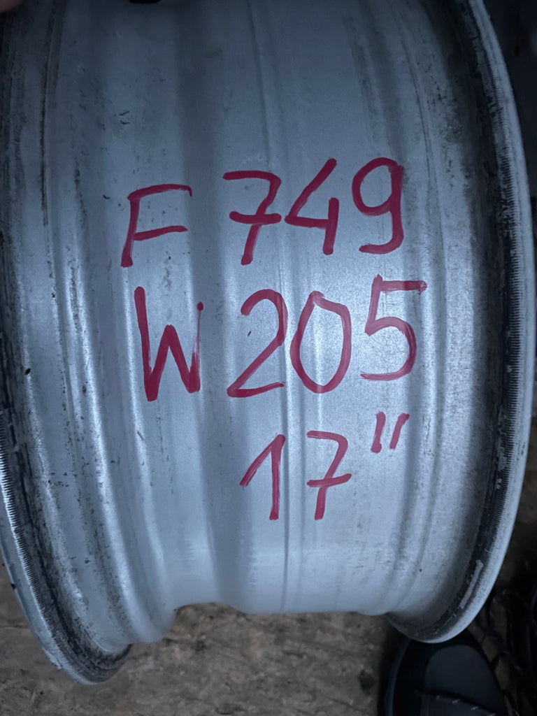1x Alufelge 17 Zoll 7.0" 5x112 A2054015500 Mercedes-Benz W205 Rim Wheel FEL1171748514lu