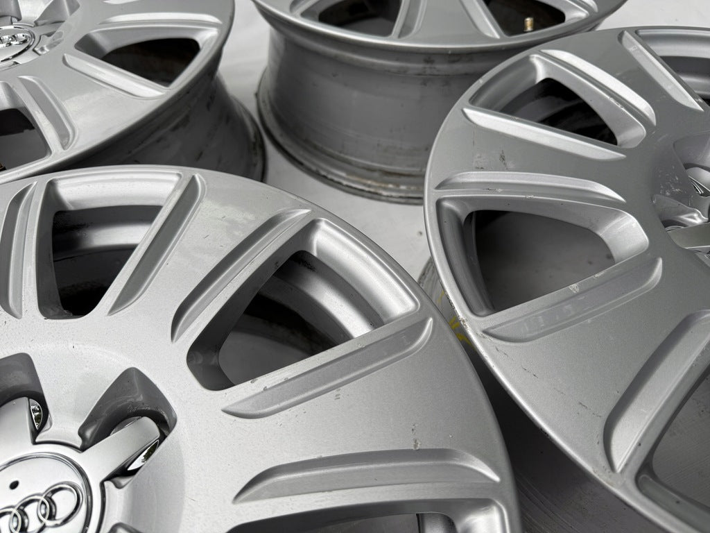 4x Alufelge 16 Zoll 6.5" 5x112 33ET Glanz Silber 8U0601025 Audi Rim Wheel FEL9291472625rs