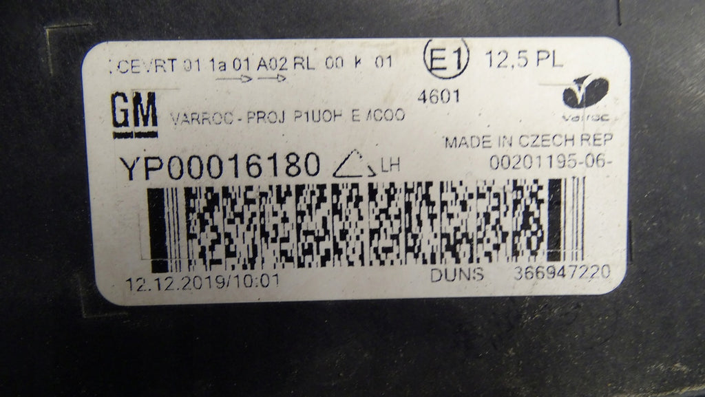 Frontscheinwerfer Opel Grandland X YP00016180 LED Links Scheinwerfer Headlight