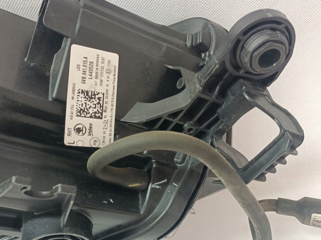 Frontscheinwerfer Skoda Fabia 6VB941015 Links Scheinwerfer Headlight SCH1315775486km
