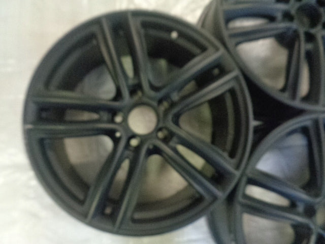 4x Alufelge 18 Zoll 7.0" 5x112 43ET Matt Schwarz Audi 4 I Rim Wheel FEL2900418266cp