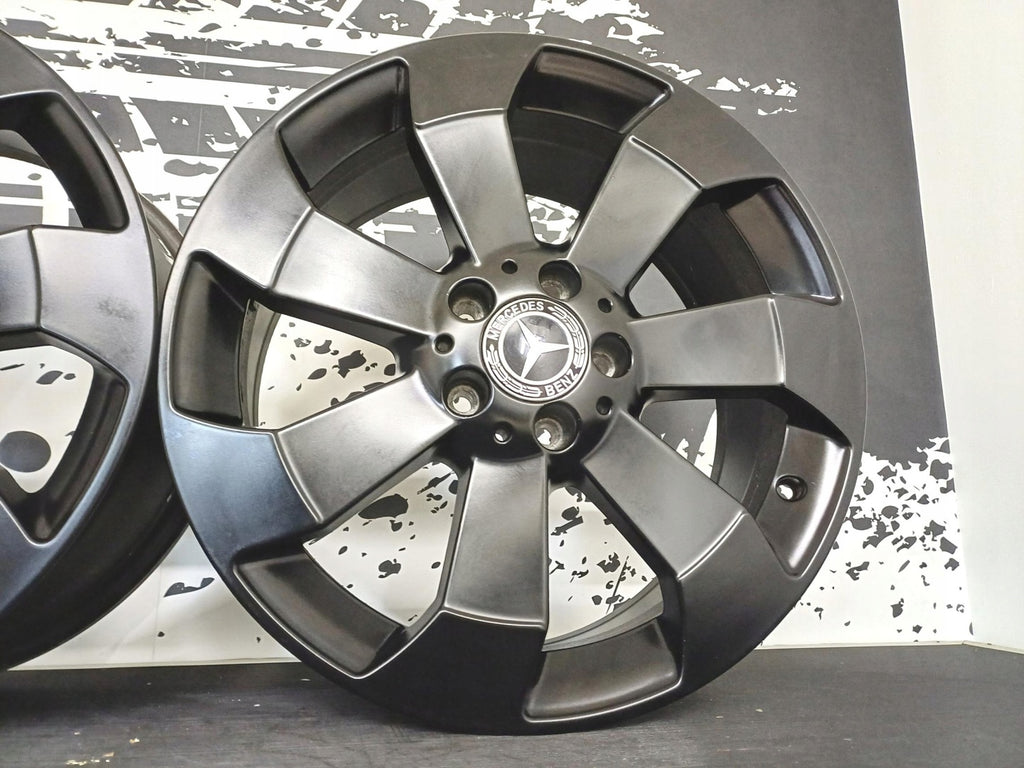 4x Alufelge 18 Zoll 8.0" 5x112 56ET Schwarz Mercedes-Benz Gls X166 Gle W166 FEL5727374757mk