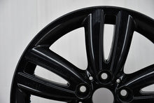 Laden Sie das Bild in den Galerie-Viewer, 1x Alufelge 17 Zoll 7.0" 5x112 54ET Glanz Schwarz 6866366 Mini Rim Wheel FEL6083545890wi