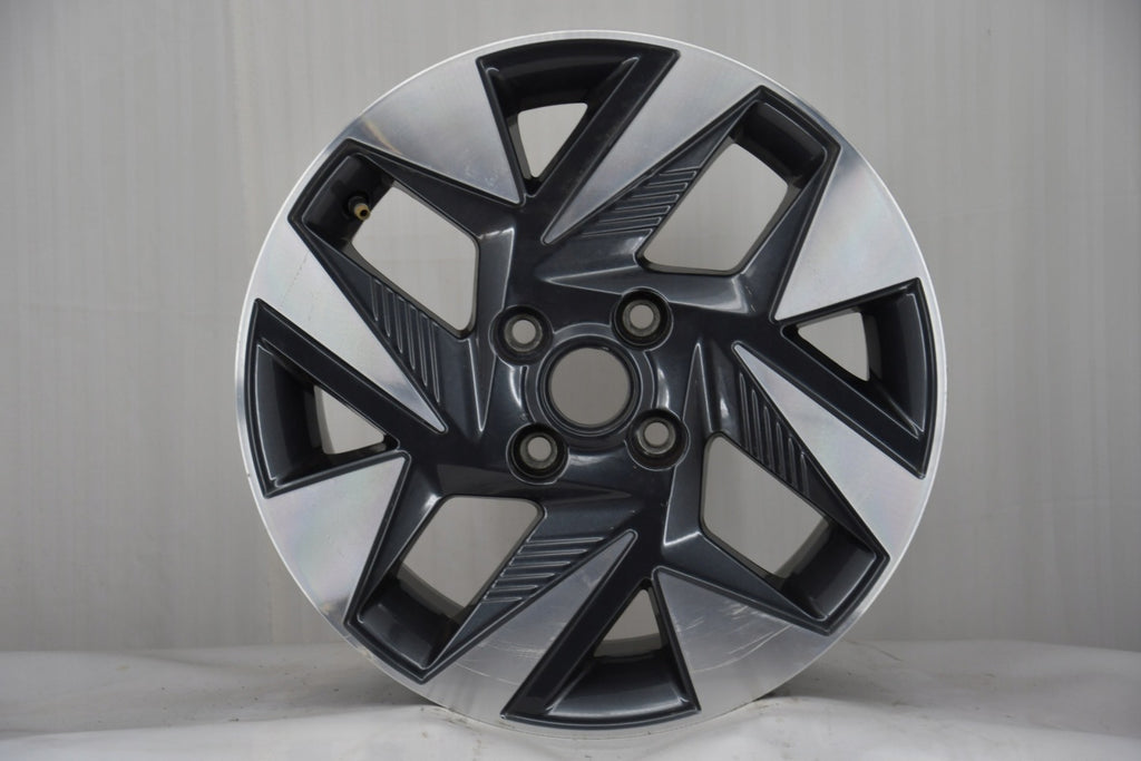 1x Alufelge 15 Zoll 6.0" 4x100 48ET Glanz 52910-K7500 Hyundai I Mg Rim Wheel FEL4830666635fw