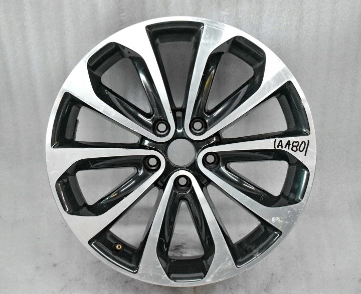 1x Alufelge 18 Zoll 6.5" 5x114.3 40ET JD18AMB73 Nissan X-Trail I Rim Wheel FEL2900030741fp