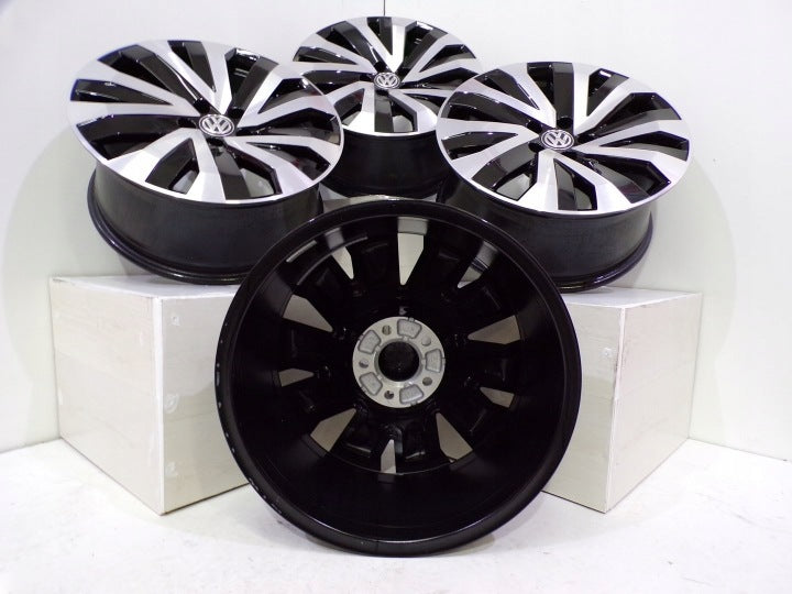 4x Alufelge 18 Zoll 8.0" 5x112 25ET 760601025M Audi Touareg Rim Wheel FEL2572479853fz
