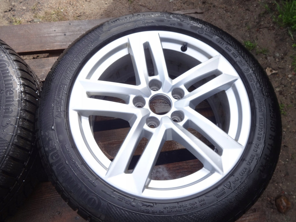 4x Alufelge 17 Zoll 7.0" 5x112 42ET Glanz Silber 8W0601025P Audi A4 B7 C5 FEL3136663111qq