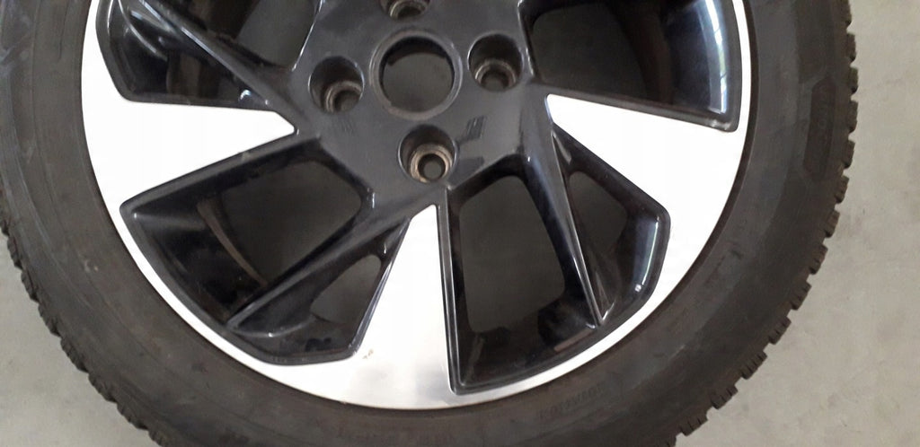 1x Alufelge 16 Zoll 6.5" 4x108 32ET 672044871 9833892580 93484566 Opel Corsa F