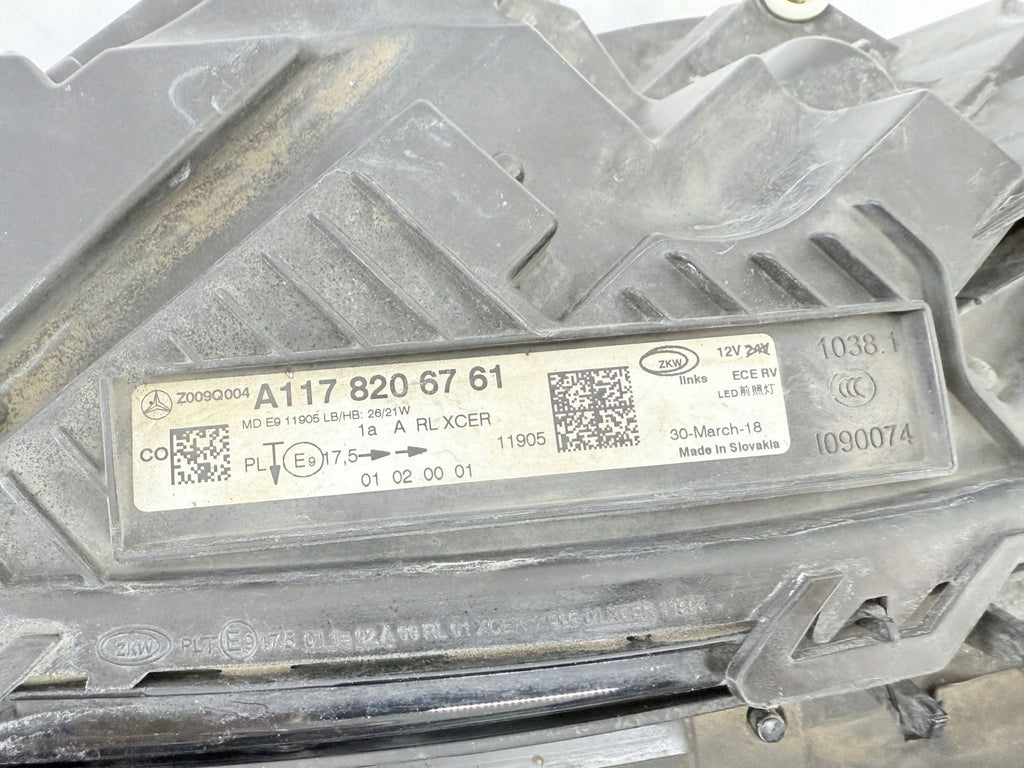 Frontscheinwerfer Mercedes-Benz Cla X117 A1178206761 Links Headlight SCH7005300831rg