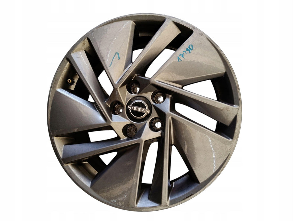 1x Alufelge 17 Zoll 7.0" 5x114.3 40ET Glanz Silber 6UA2A Nissan Qashqai J12 FEL7034596346jf