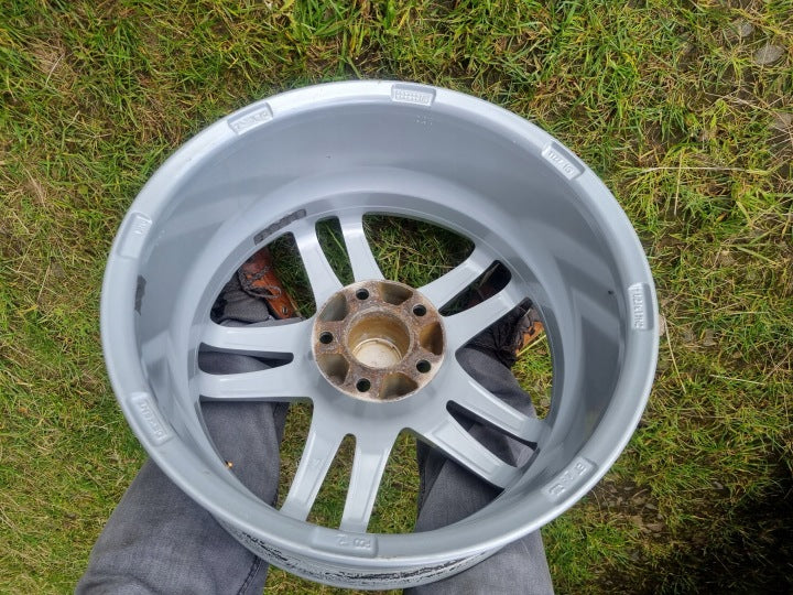 4x Alufelge 17 Zoll 7.5" 5x112 29ET KBA571666 Audi A4 Rim Wheel FEL9065717437wb