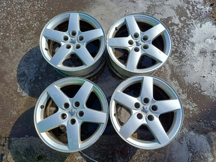 4x Alufelge 16 Zoll 6.5" 5x108 44ET Peugeot 407 Rim Wheel FEL6513974501sd