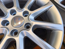 Load image into Gallery viewer, 4x Alufelge 16 Zoll 6.5" 5x112 50ET Glanz Silber 5P0601025J Seat Toledo Iii FEL4914630316aq