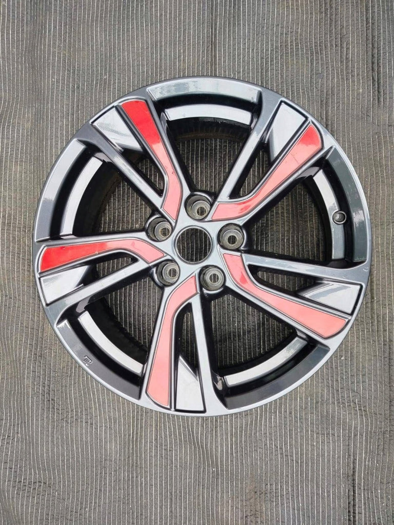 1x Alufelge 18 Zoll 7.0" 5x114.3 47ET Schwarz 40300BV80C Nissan Juke F15 FEL8722557243kd