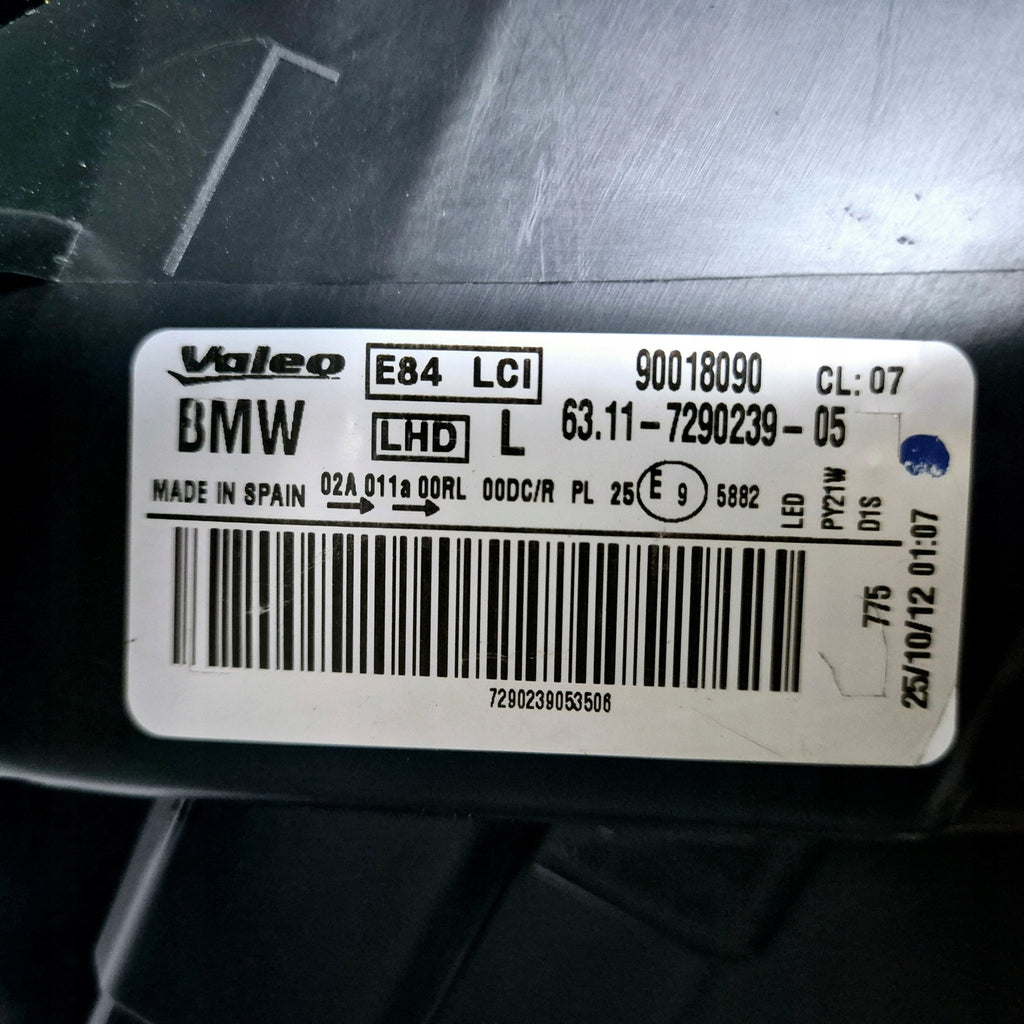 Frontscheinwerfer BMW X1 E84 90018090 LED Links Scheinwerfer Headlight SCH2467578673hx