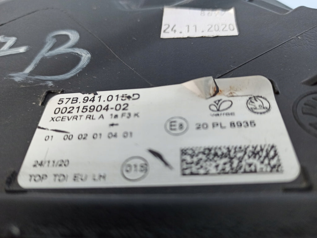 Frontscheinwerfer Skoda Karoq 57B941015D Full LED Links Scheinwerfer Headlight SCH4214225157iq