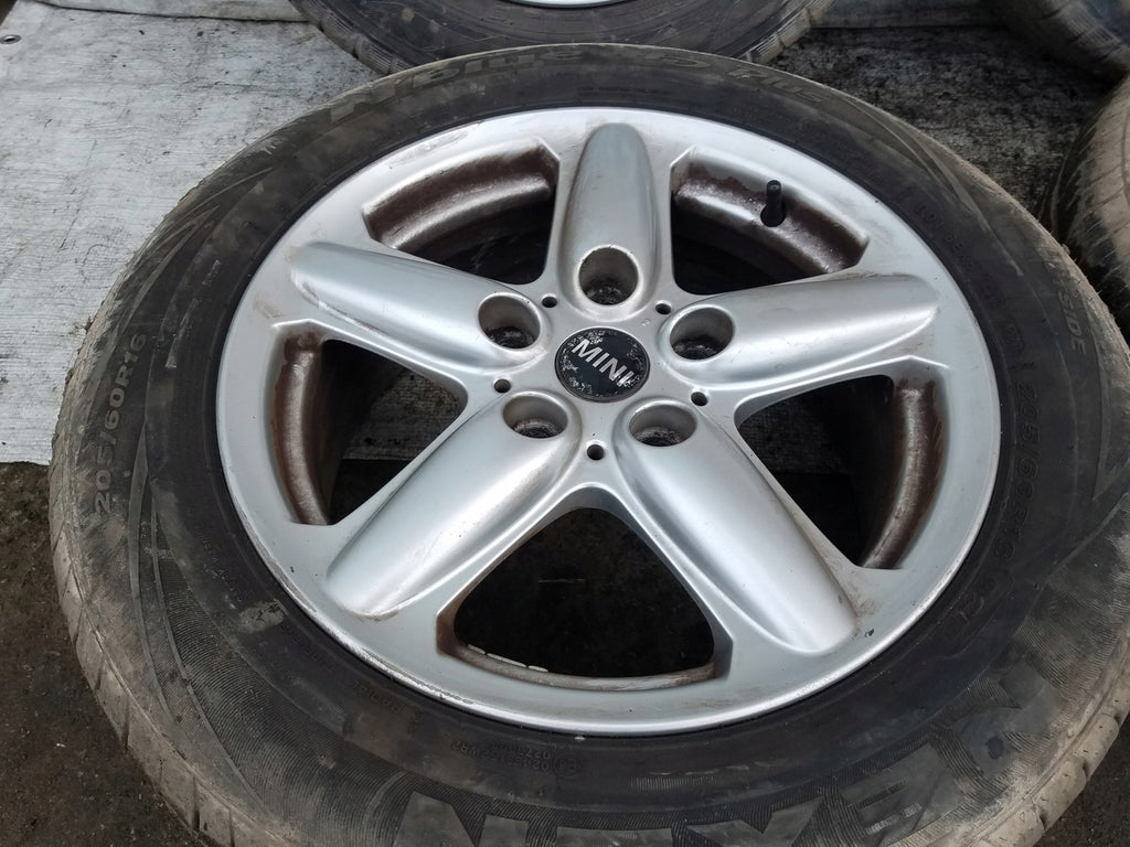 4x Alufelge 16 Zoll 6.5" 5x120 46ET 9803720 Mini Countryman R60 Rim Wheel