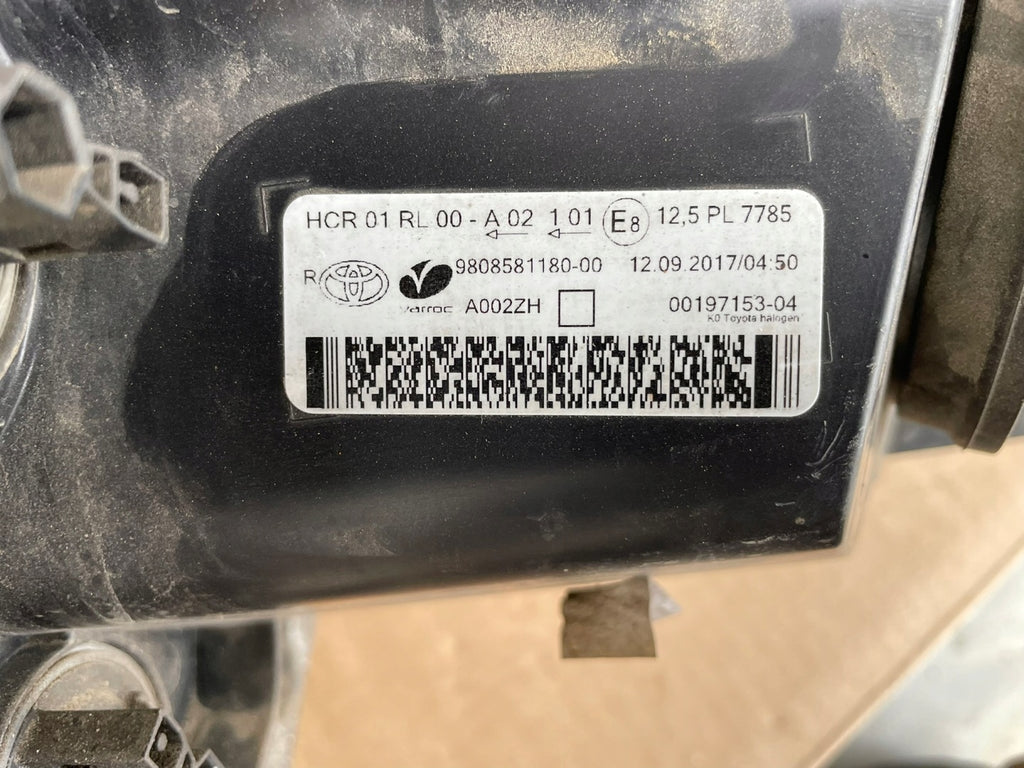 Frontscheinwerfer Toyota Proace 9808581180-00 Rechts Scheinwerfer Headlight SCH7277494947og